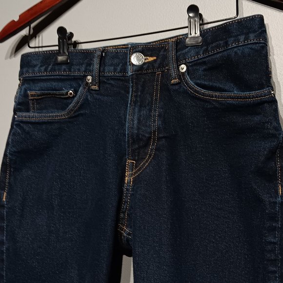 Dark Blue H&M Slim Fit Denim Jeans 29/30 - Picture 1 of 6